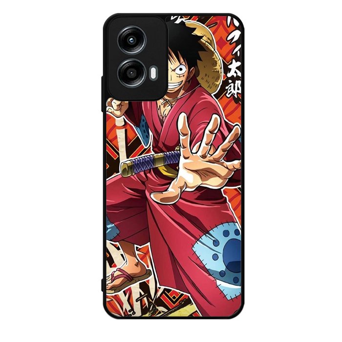Luffy Arc Wano Kaido Motorola Moto G Play 2024 Case OV10473