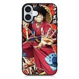 Luffy Arc Wano Kaido iPhone 16 Case QC10473
