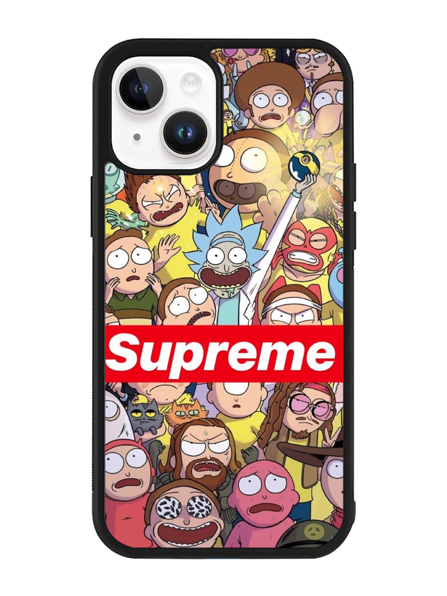 The glory of Rick and Morty iPhone 14 Case QC0089