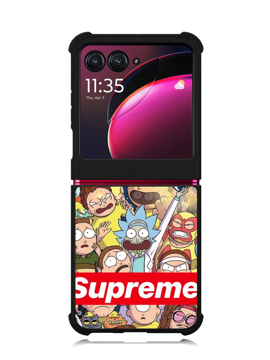 The glory of Rick and Morty Motorola Moto Razr Plus 2023 , Moto Razr+ 2023 Case OV0089