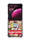 The glory of Rick and Morty Motorola Moto Razr Plus 2023 , Moto Razr+ 2023 Case OV0089