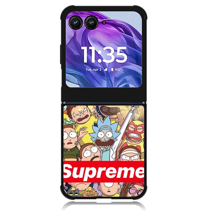 The glory of Rick and Morty Motorola Moto Razr Plus 2024 , Moto Razr+ 2024 Case OV0089