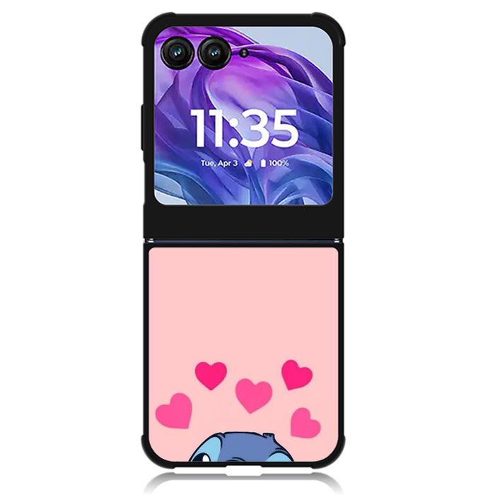 Stitch Wishing More to You Motorola Moto Razr Plus 2024 , Moto Razr+ 2024 Case OV0092