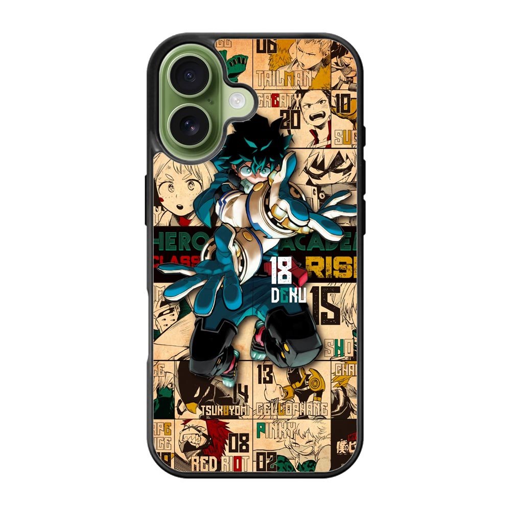 Deku BNHA iPhone 17 Case QC0096