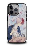 anime boy with cat iPhone 16 Pro Max Case OV0097