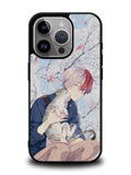 anime boy with cat iPhone 16 Pro Case OV0097