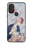 anime boy with cat Motorola Moto G Pure 2021 , Moto G Power 2022 Case OV0097