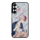 anime boy with cat Samsung Galaxy A16 Case OV0097