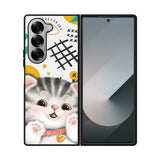 Aesthetic Cat Cute FLO0504 Samsung Galaxy Z Fold 7 5G Case
