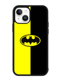 Batman Logo Yellow Black iPhone 14 Plus Case QC0112