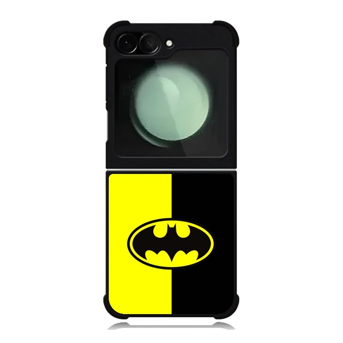 Batman Logo Yellow Black Samsung Galaxy Z Flip 6 5G 2024 Case OV0112