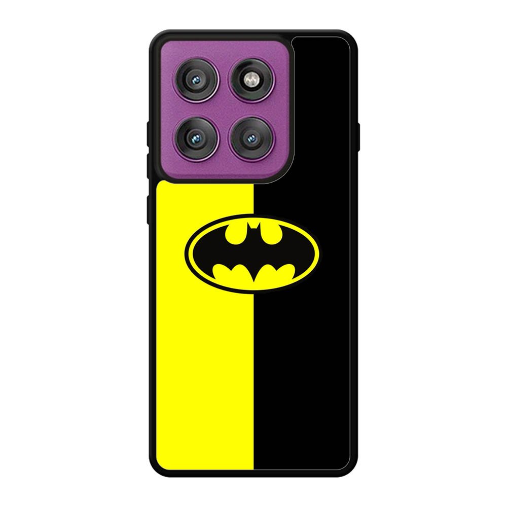 Batman Logo Yellow Black Motorola Moto Edge 60 Pro Case OV0112