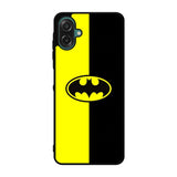 Batman Logo Yellow Black Samsung Galaxy A07 Case OV0112