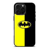 Batman Logo Yellow Black iPhone 16 Pro Case OV0112