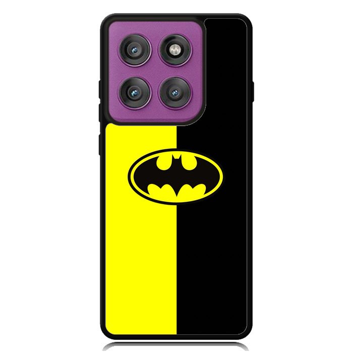Batman Logo Yellow Black Motorola Moto Edge 2025 | Moto Edge 60 Fusion | Moto Edge 60 Pro Case OV0112