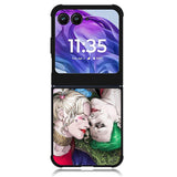Couple Joker And Harley Quinn 1st Motorola Moto Razr Plus 2024 , Moto Razr+ 2024 Case