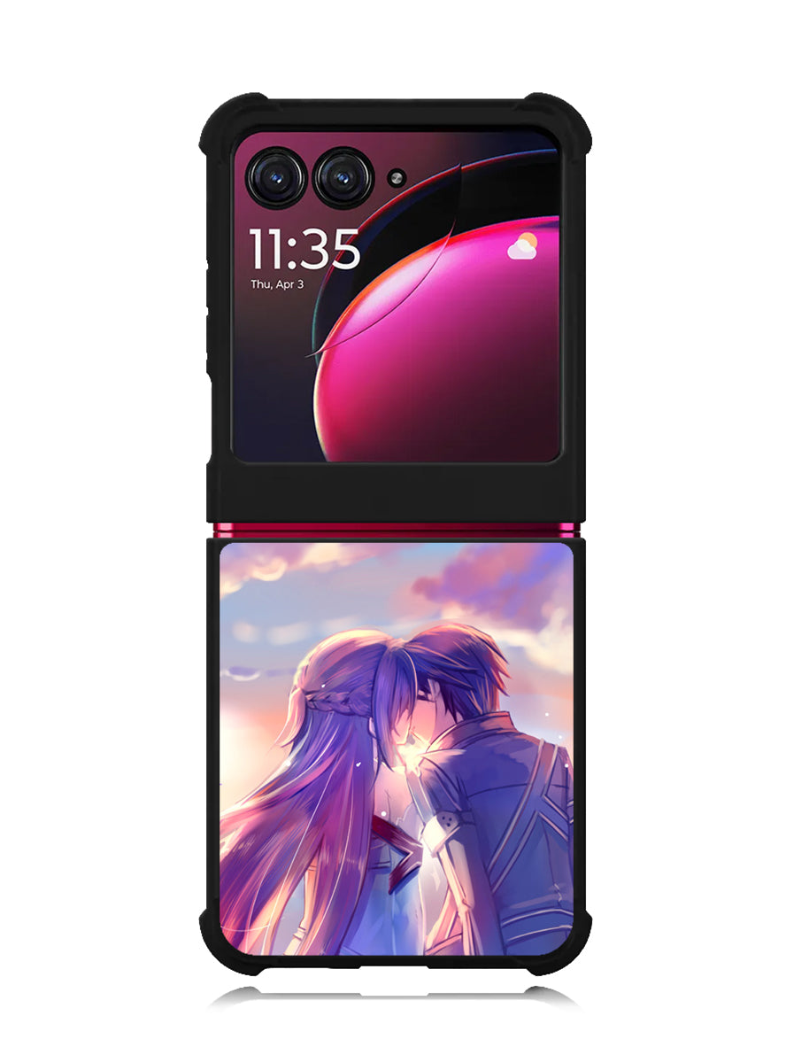 Anime Asuna Yuuki Kirito Sinon SAO Motorola Moto Razr Plus 2023 , Moto Razr+ 2023 Case OV0123