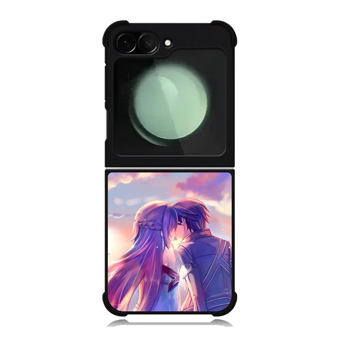 Anime Asuna Yuuki Kirito Sinon SAO Samsung Galaxy Z Flip 6 5G 2024 Case OV0123