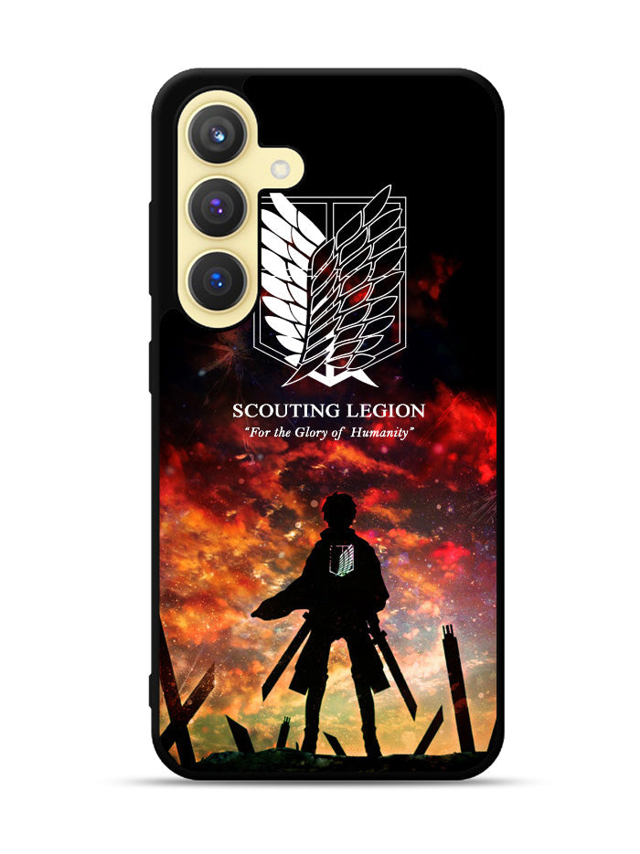 Attack On Titan Samsung Galaxy S25 Plus 5G , Samsung Galaxy S25+ 5G Case OV0133