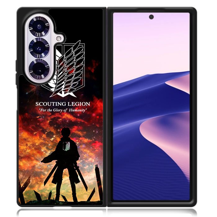 Attack On Titan Samsung Galaxy Z Fold 7 Case OV0133