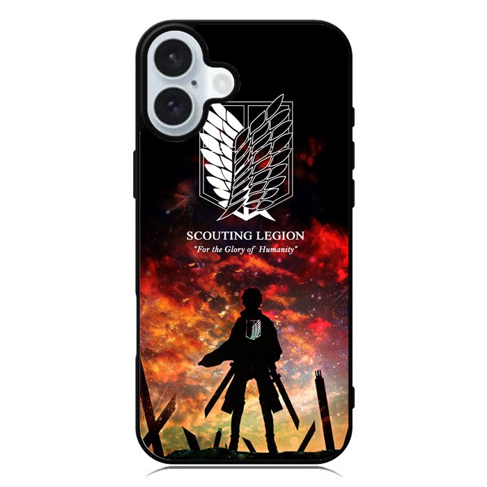 Attack On Titan iPhone 16 Case QC0133
