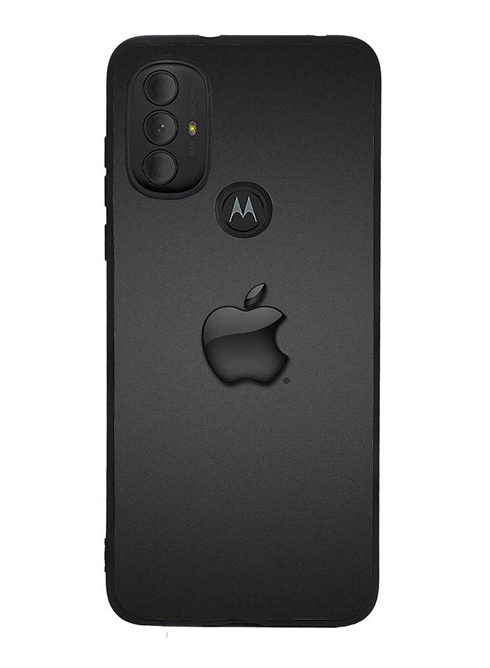 Apple Logo Black Motorola Moto G Pure 2021 , Moto G Power 2022 Case OV0134