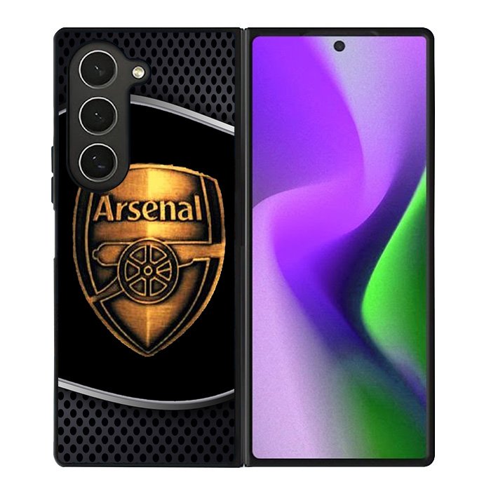 Arsenal Logo Gold 2nd Samsung Galaxy Z Fold 6 Case
