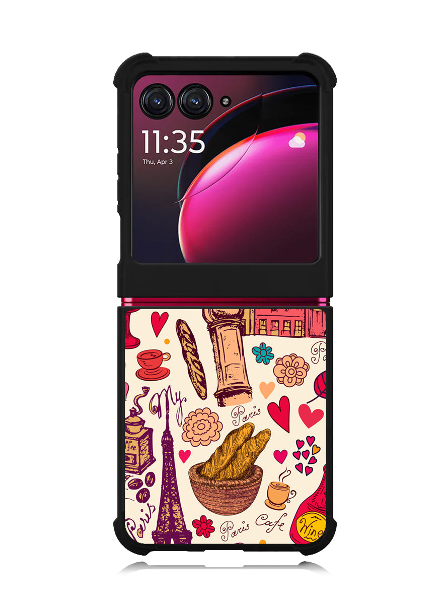 Beautiful Paris Motorola Moto Razr Plus 2023 , Moto Razr+ 2023 Case OV0137