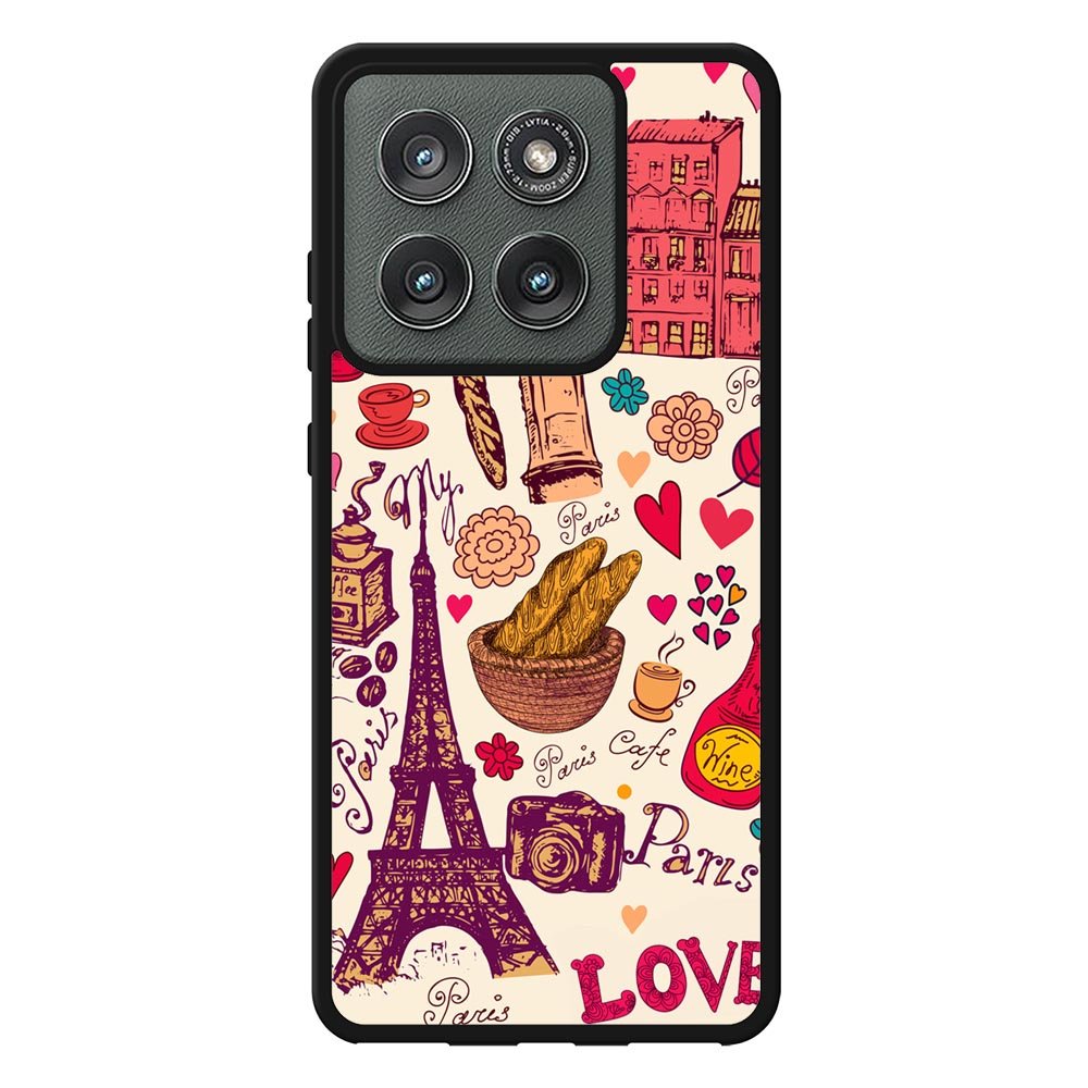 Beautiful Paris Motorola Moto Edge 2025 Case OV0137