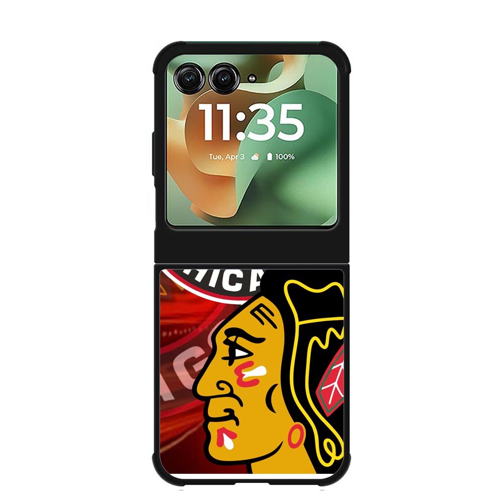 Chicago Blackhawks Logo Motorola Moto RAZR 2025 Case OV0154