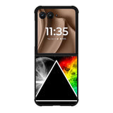 Pink Floyd Prism Rainbows Dark Side Of TheMoon Motorola Moto RAZR Plus 2025 Case OV0157