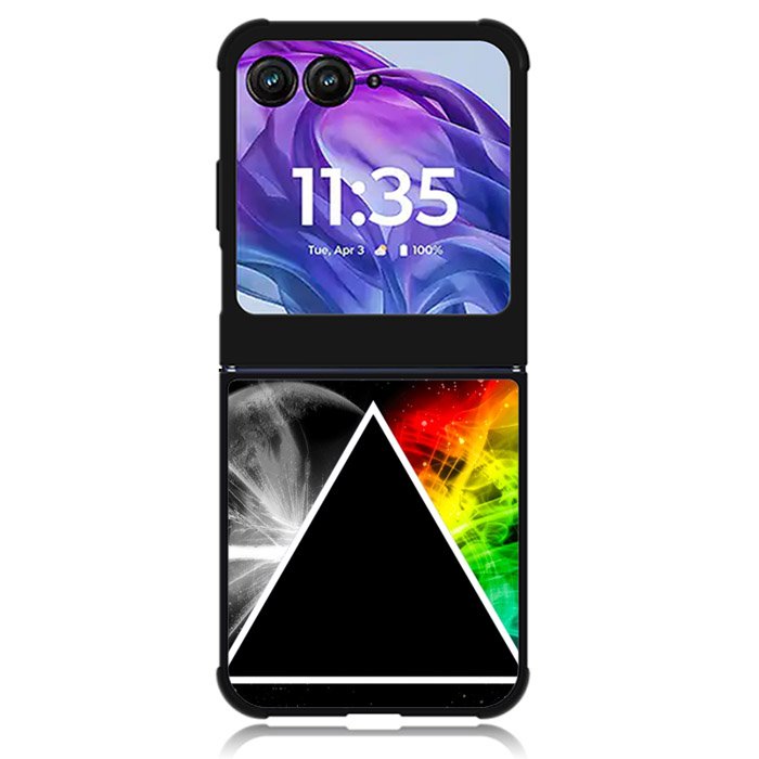 Pink Floyd Prism Rainbows Dark Side Of TheMoon Motorola Moto Razr Plus 2024 , Moto Razr+ 2024 Case OV0157