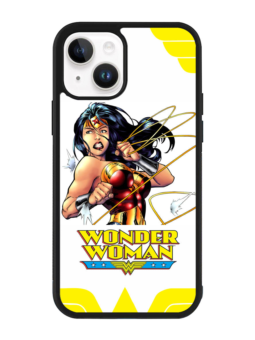 Wonder Woman in Action iPhone 14 Plus Case QC0162