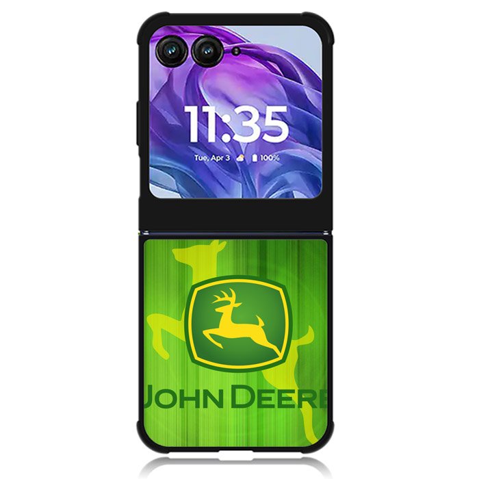 John Deere 1st Motorola Moto Razr Plus 2024 , Moto Razr+ 2024 Case