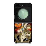 Wile E Coyote Falling Off Cliff Looney Tunes Samsung Galaxy Z Flip 6 5G 2024 Case OV0172