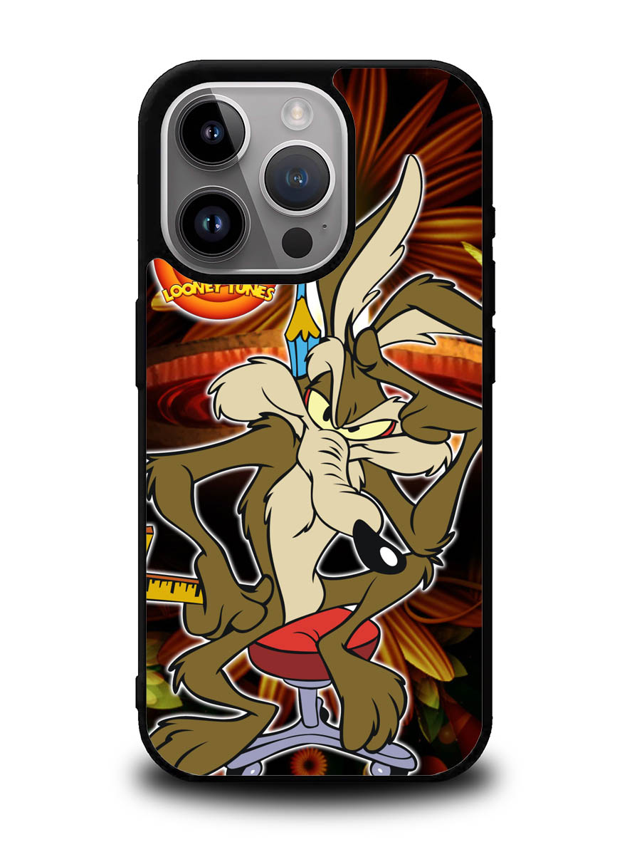 Wile E Coyote Falling Off Cliff Looney Tunes iPhone 16 Pro Case OV0172