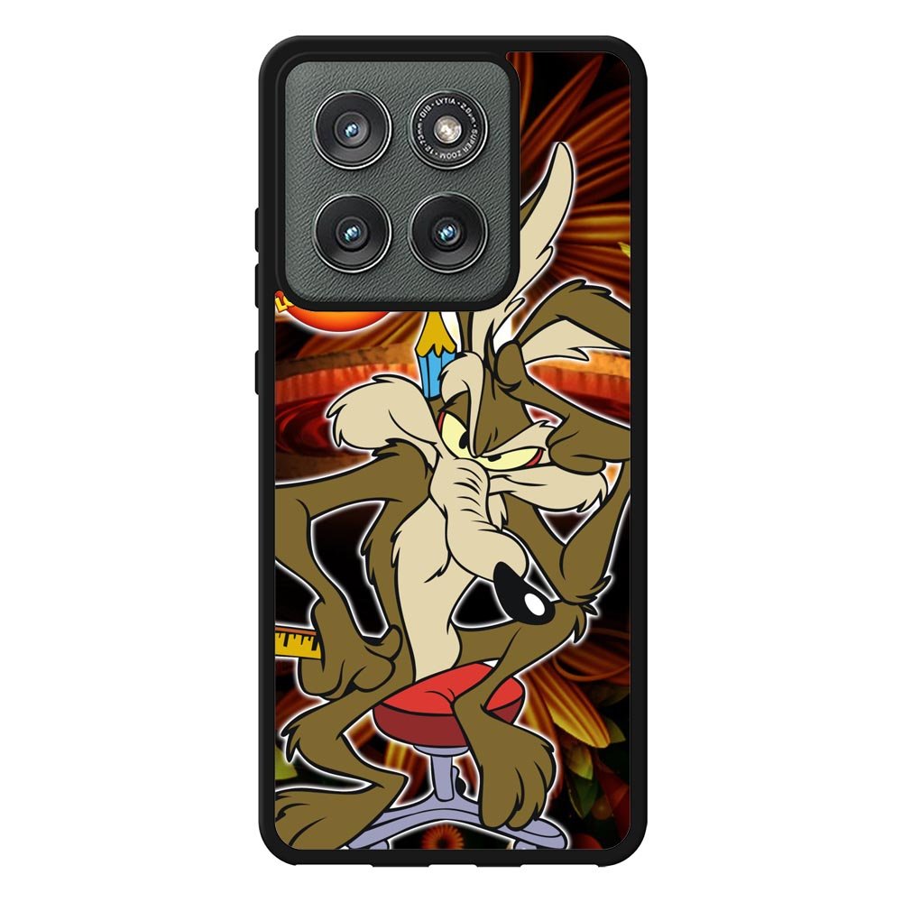 Wile E Coyote Falling Off Cliff Looney Tunes Motorola Moto Edge 2025 Case OV0172