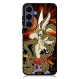 Wile E Coyote Falling Off Cliff Looney Tunes Samsung Galaxy S25 FE Case OV0172