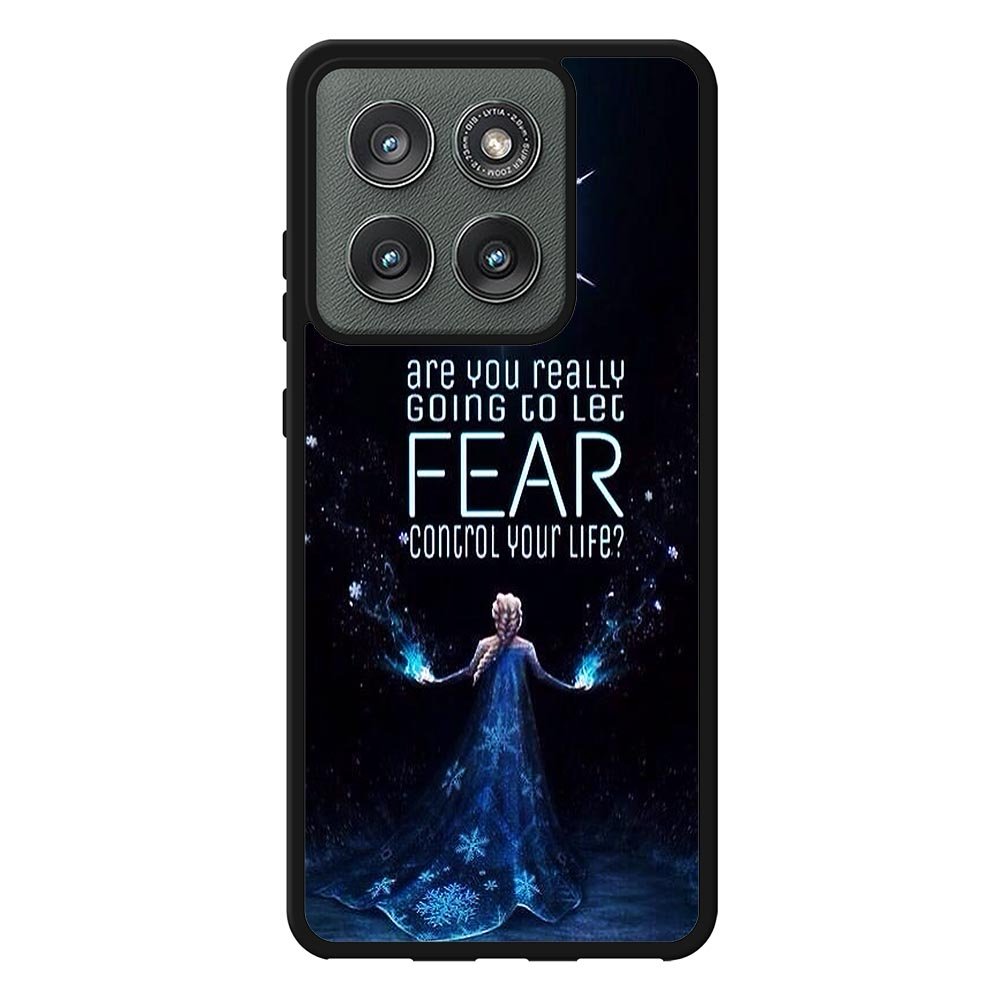 Disney Frozen Elsa fear Motorola Moto Edge 2025 Case QC0177