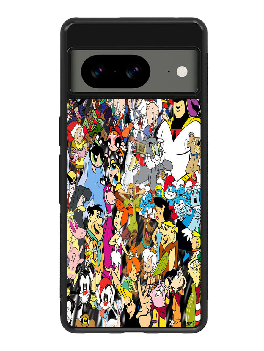 90S Cartoon Characters 2 Google Pixel 8A Case QC0208