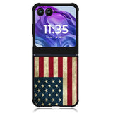 American Flag Motorola Moto Razr Plus 2024 , Moto Razr+ 2024 Case OV0211