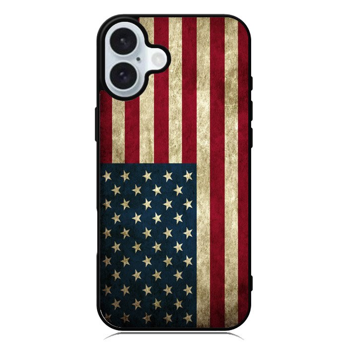 American Flag iPhone 16 Case QC0211
