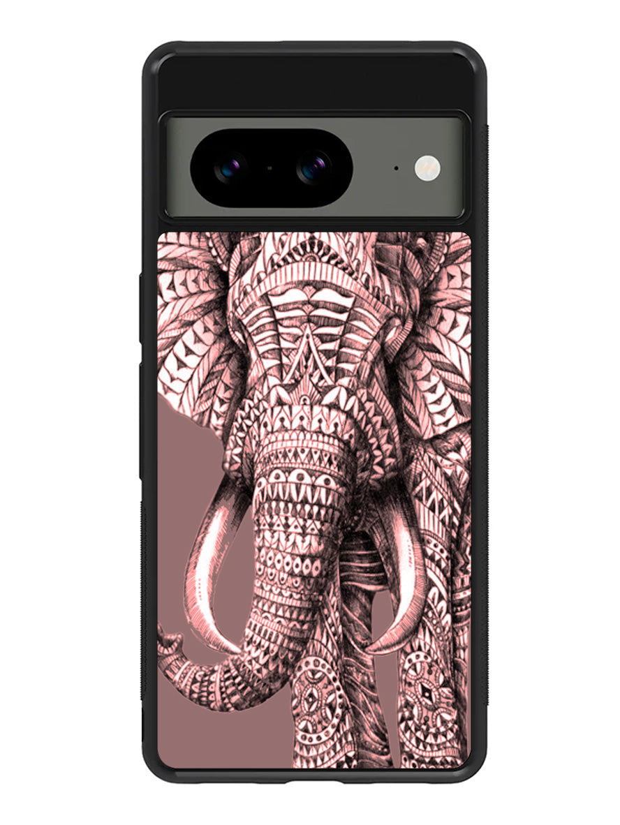 Aztec Elephants Google Pixel 8A Case QC0216