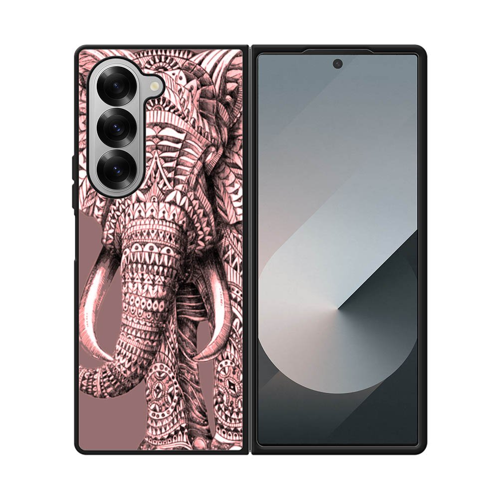 Aztec Elephants Samsung Galaxy Z Fold 7 5G Case OV0216
