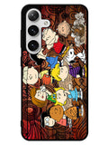 Peanuts In Background Wood Art Samsung Galaxy S24 5G Case