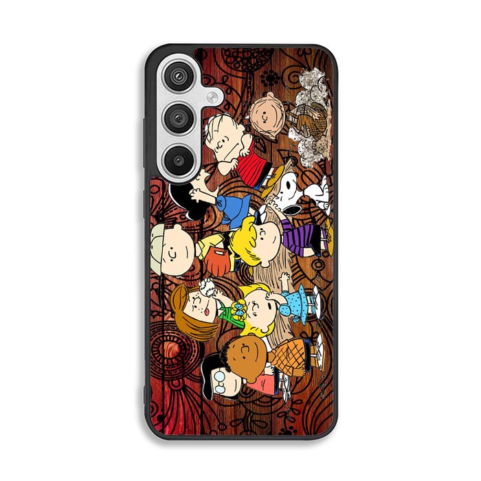 Peanuts In Background Wood Art Samsung Galaxy A26 Case OV2331