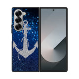 Blue Glitters Anchor Samsung Galaxy Z Fold 7 5G Case OV0234