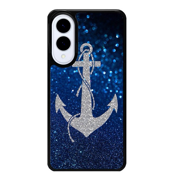 Blue Glitters Anchor Samsung Galaxy S25 Edge 5G Case OV0234