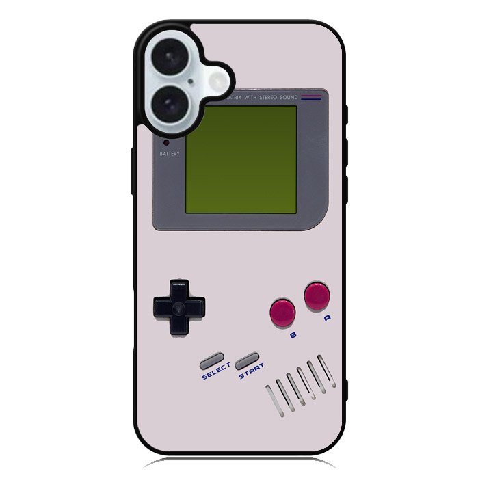 Classic Retro Gameboy iPhone 16 Case
