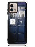Dark Blue Tardis Doctor Who Toy Motorola Moto G Stylus 5G 2023 Case